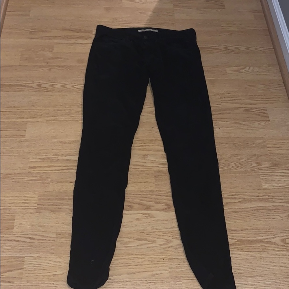 Vince Black second skin corduroy skinny pants - 27